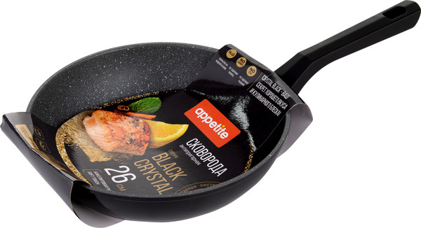 Изображение товара Сковорода Appetite Black Crystal BC2261