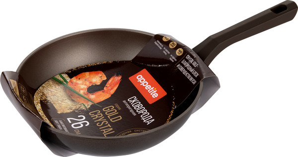 Изображение товара Сковорода Appetite Gold Crystal GC2261