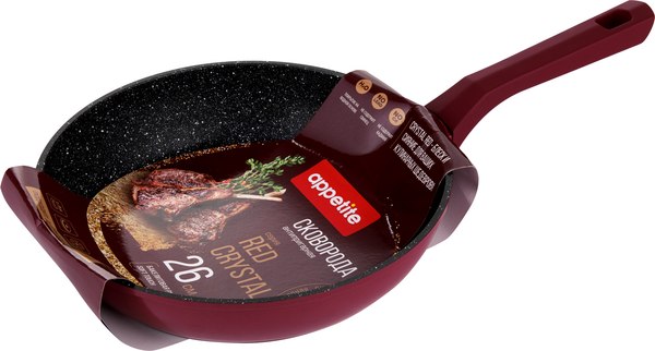 Изображение товара Сковорода Appetite Red Crystal  RC2261