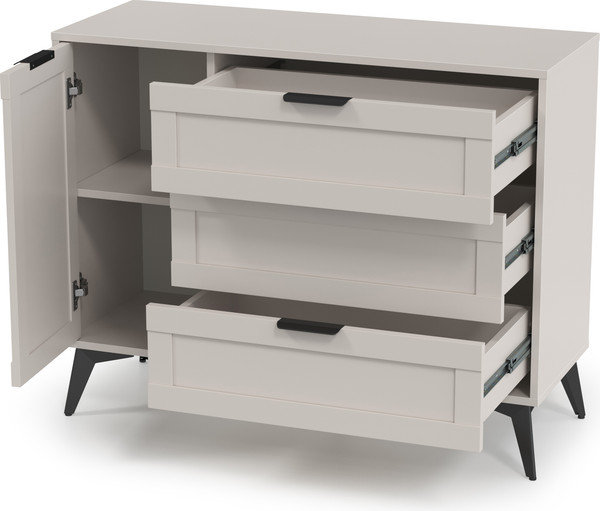 Изображение товара Тумба Anrex Mone 1D3S (персидский жемчуг)