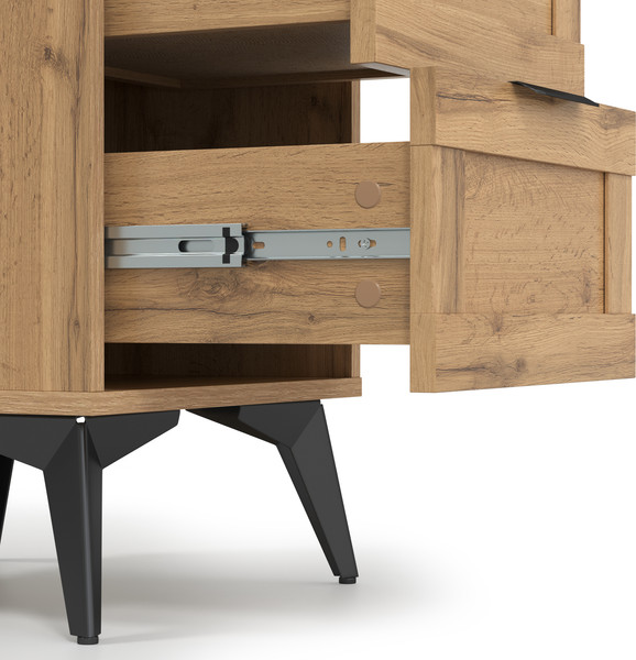 Изображение товара Прикроватная тумба Anrex Mone 2S (дуб вотан)