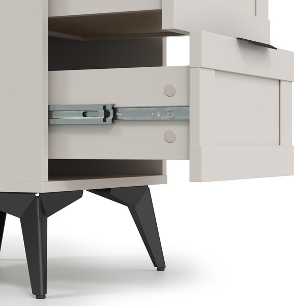 Изображение товара Прикроватная тумба Anrex Mone 2S (персидский жемчуг)