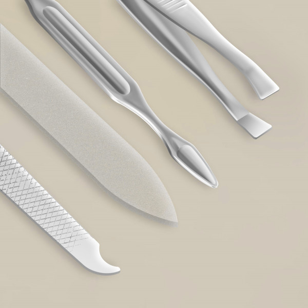 Изображение товара Набор для маникюра Queen Fair 4103604 (красный)