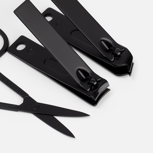 Изображение товара Набор для маникюра Queen Fair 9704741 (серый/черный)