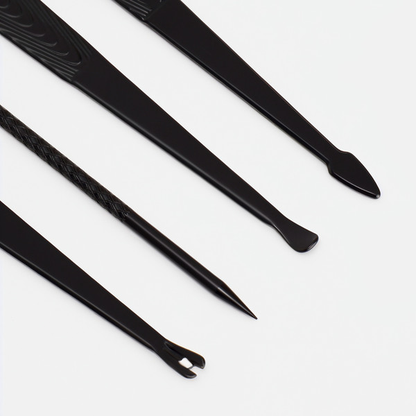 Изображение товара Набор для маникюра Queen Fair 9704741 (серый/черный)