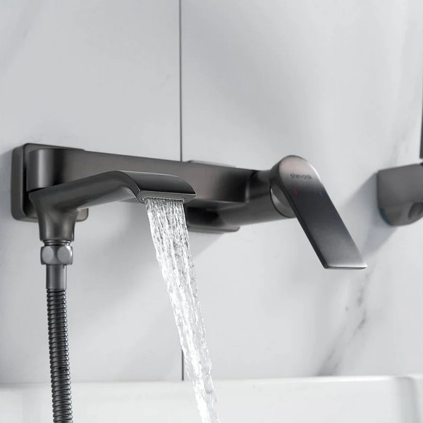 Изображение товара Смеситель Shevanik S4102T (черный)