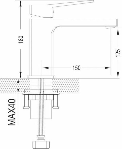 Изображение товара Смеситель Shevanik S6901 (хром)