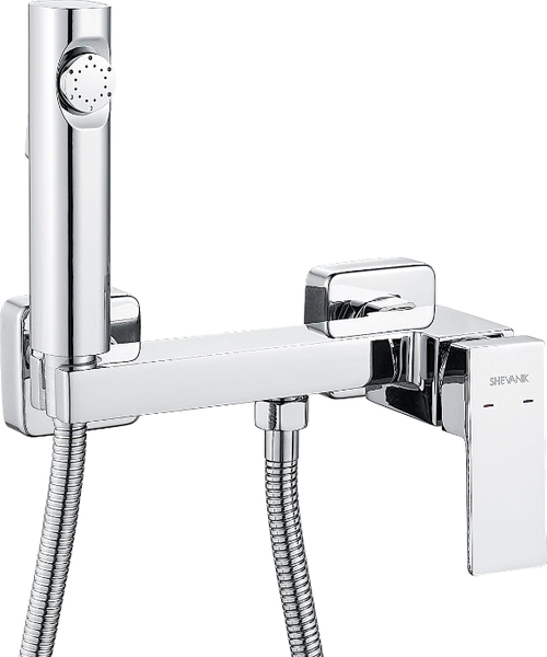 Изображение товара Гигиенический душ со смесителем Shevanik S9605-1 (хром)