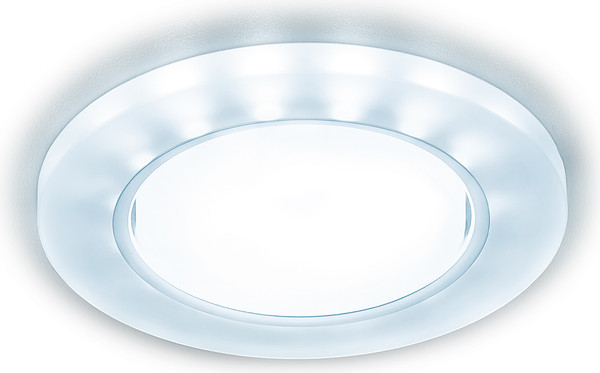 Изображение товара Точечный светильник Ambrella G214 WH/CH/CLD (хром/матовый)