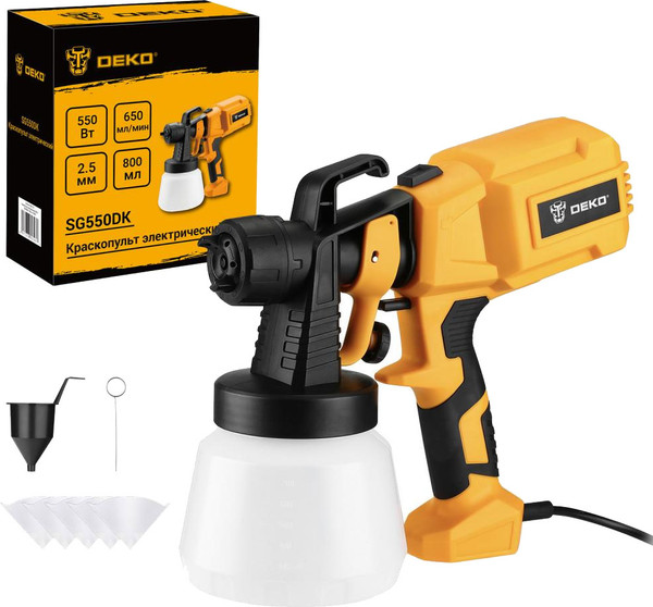 Изображение товара Краскопульт электрический Deko SG550DK / 083-1131