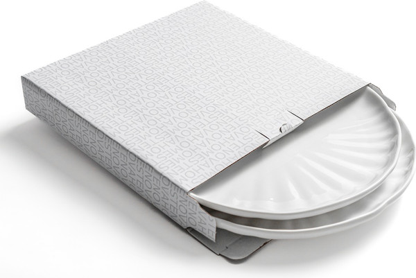 Изображение товара Набор тарелок Stenova Home Lotus 61411101 (2шт, белый)