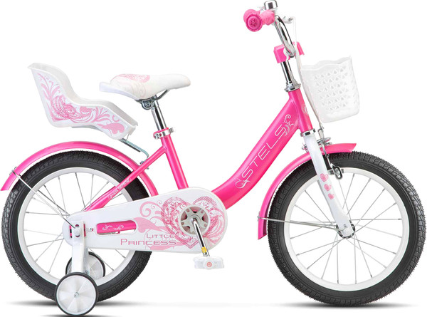 Изображение товара Детский велосипед STELS Little Princess KC 16 (9.8, розовый, разобранный, в коробке)