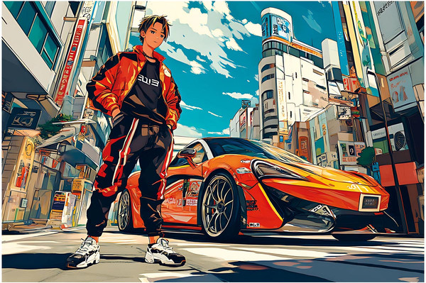 Изображение товара Пазл Три совы Стритрейсер / ПК160_64410 (160эл)