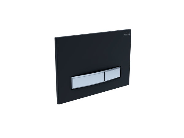 Изображение товара Кнопка для инсталляции Aquatek Slim KDI-0000026 (черный матовый)