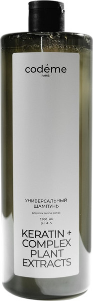 Изображение товара Шампунь для волос Mariee Codeme Универсальный (1л)