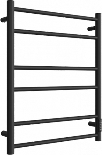 Изображение товара Полотенцесушитель электрический Двин L neo 60/50 (черный матовый)