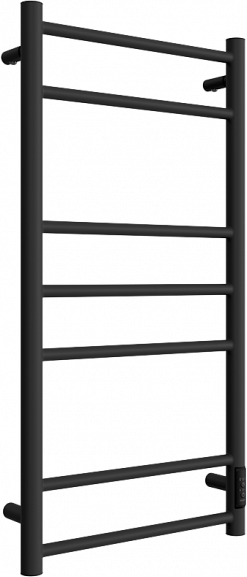 Изображение товара Полотенцесушитель электрический Двин L neo 80/40 (черный матовый)