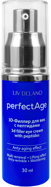 Изображение товара Крем для век Liv Delano 3D-филлер для век с пептидами (30мл)