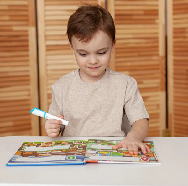 Изображение товара Развивающая книга BertToys Веселые цифры