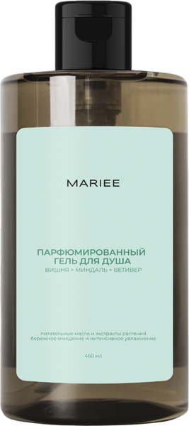Изображение товара Гель для душа Mariee Вишня+миндаль+ветивер (460мл)