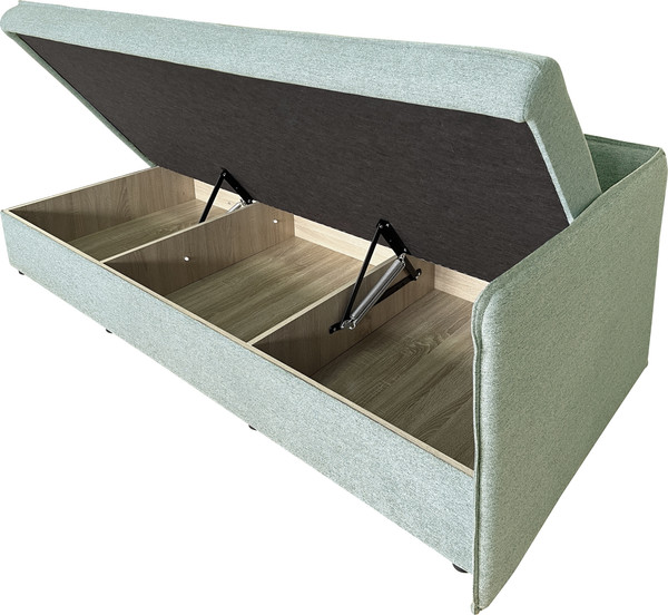 Изображение товара Тахта Lama мебель Тахта Эльза-2 Левый (Forte Sage)