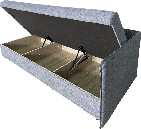 Изображение товара Тахта Lama мебель Эльза-2 Левый (Forte Midnight)