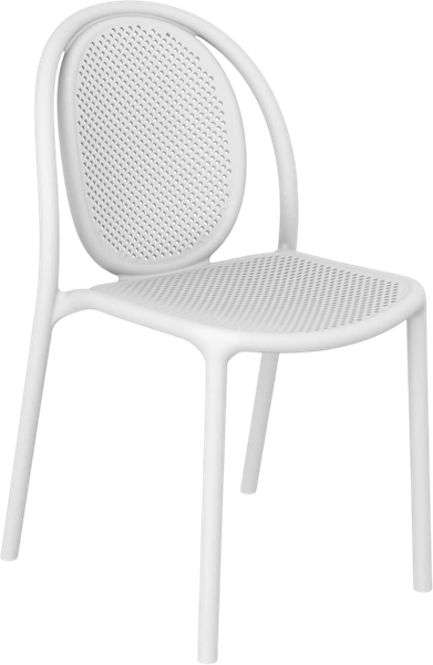Изображение товара Стул пластиковый Sheffilton SHT-S172 (белый пластик)
