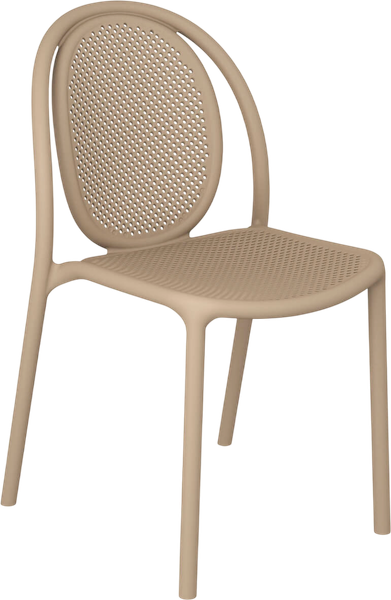 Изображение товара Стул пластиковый Sheffilton SHT-S172 (капучино RAL 1019/пластик)