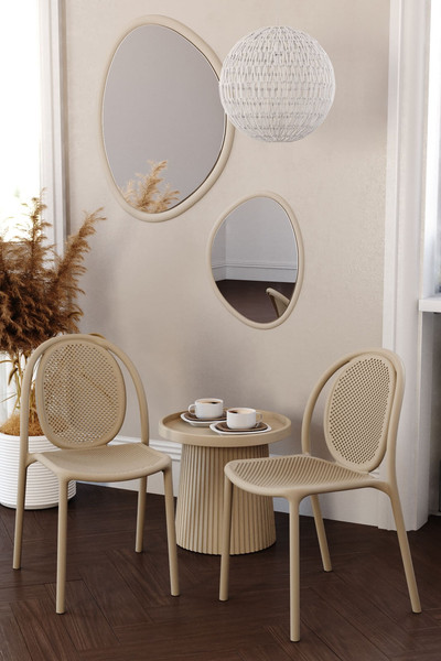 Изображение товара Стул пластиковый Sheffilton SHT-S172 (капучино RAL 1019/пластик)