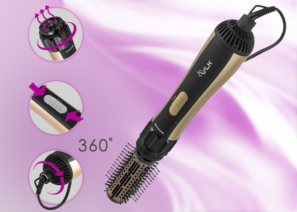 Изображение товара Фен-щетка VLK Style 150 (черный/золото)