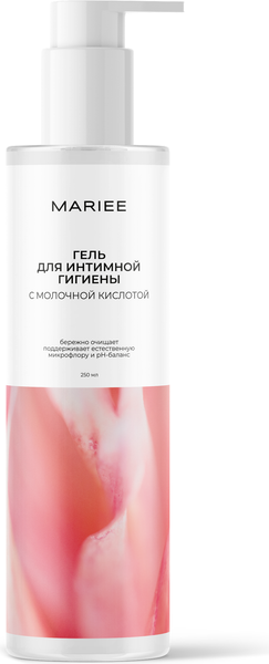 Изображение товара Гель для интимной гигиены Mariee с молочной кислотой (250мл)