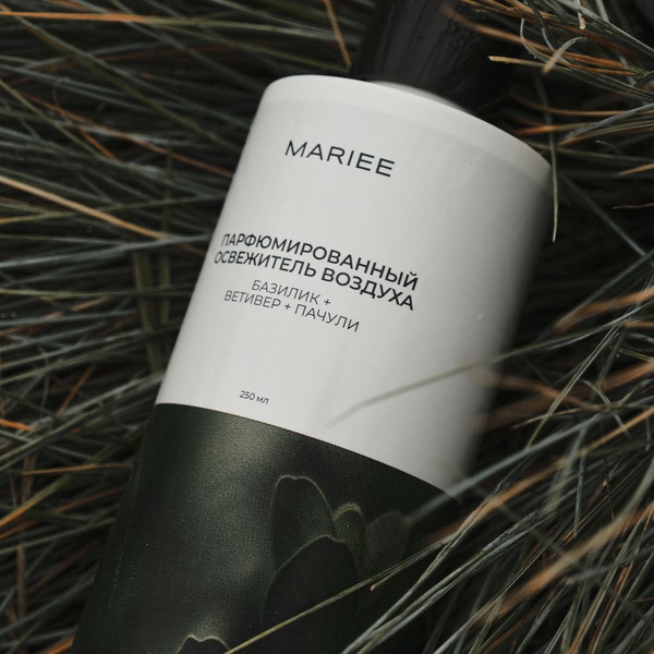 Изображение товара Освежитель воздуха Mariee Базилик+ветивер+пачули (250мл)