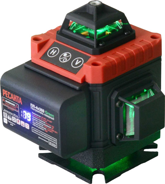 Изображение товара Лазерный нивелир Ресанта ПЛ-4Х360 / 61/10/544 (зеленый)