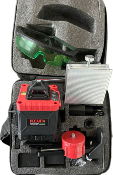 Изображение товара Лазерный нивелир Ресанта ПЛ-4Х360 / 61/10/544 (зеленый)