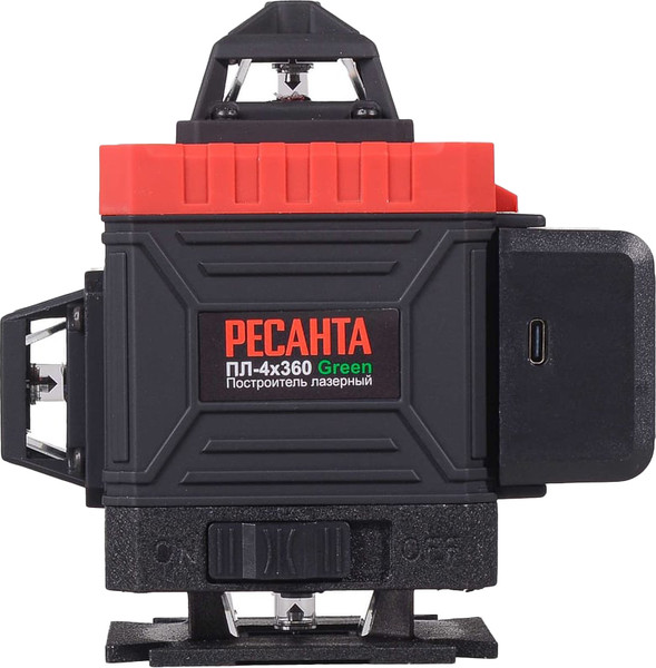 Изображение товара Лазерный нивелир Ресанта ПЛ-4Х360 / 61/10/544 (зеленый)