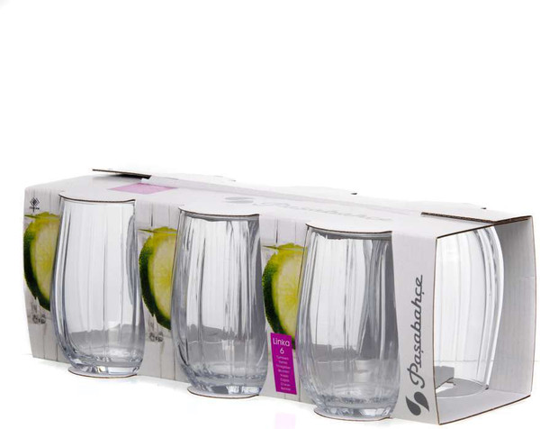 Изображение товара Набор стаканов Pasabahce Линка 420405/1208602 (6шт)