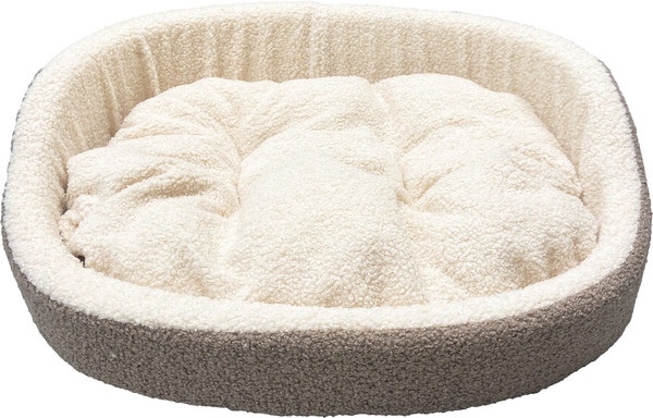 Изображение товара Лежанка для животных Homepet Барашек №3 / 89213 (коричневый/кремовый)