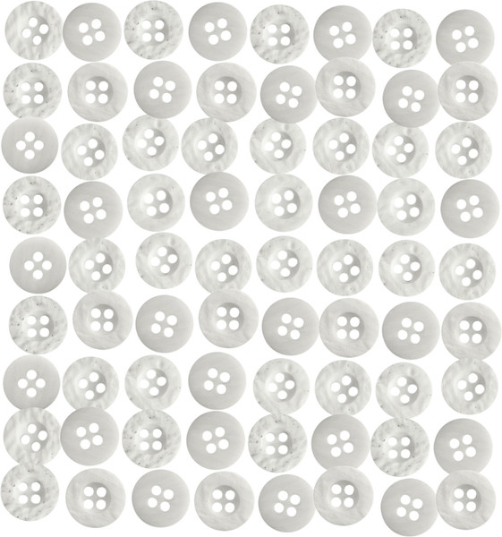 Изображение товара Набор пуговиц Sentex P-A1404 11.5/4 (100шт, молочный)