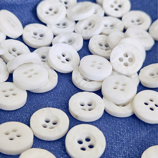 Изображение товара Набор пуговиц Sentex P-A1404 11.5/4 (20шт, молочный)