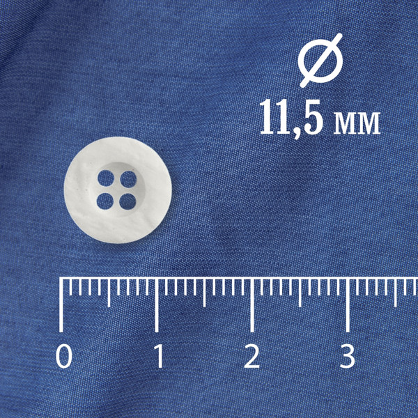 Изображение товара Набор пуговиц Sentex P-A1404 11.5/4 (20шт, молочный)