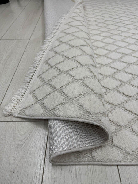 Изображение товара Ковер Radjab Carpet Поло Прямоугольник PL 246 / 12561RK (2.4x3.4, Cream)