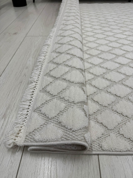 Изображение товара Ковер Radjab Carpet Поло Прямоугольник PL 246 / 12561RK (2.4x3.4, Cream)