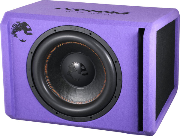 Изображение товара Корпусной активный сабвуфер DL Audio Piranha 15A V2 (фиолетовый)
