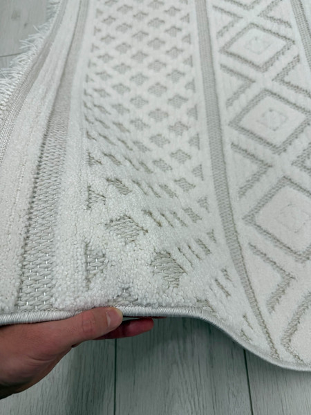 Изображение товара Ковер Radjab Carpet Поло Прямоугольник PL 200 / 12550RK (2x4, Cream)