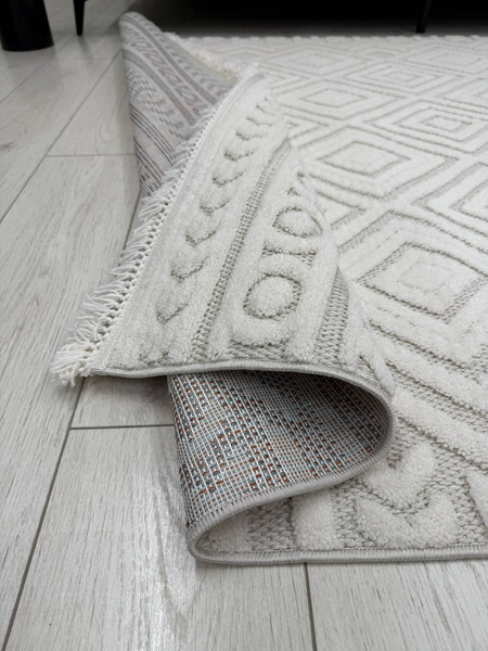 Изображение товара Ковер Radjab Carpet Поло Прямоугольник PL 234 / 12548RK (2x4, Cream)