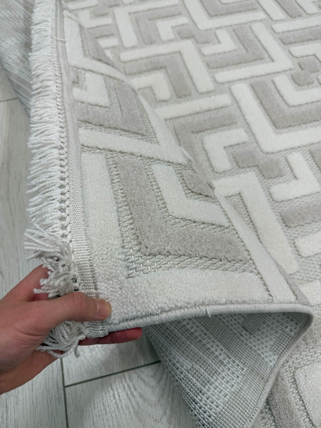 Изображение товара Ковер Radjab Carpet Поло Прямоугольник EN 204 / 12530RK (2x2.9, Cream/Beige)