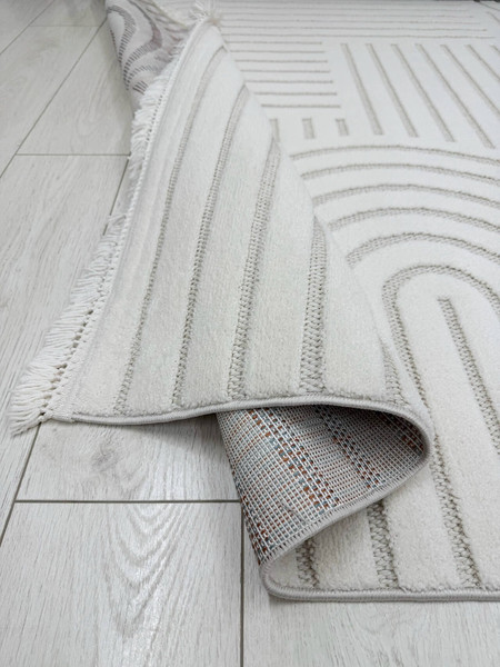 Изображение товара Ковер Radjab Carpet Поло Прямоугольник PL 255 / 12536RK (2x2.9, Cream)