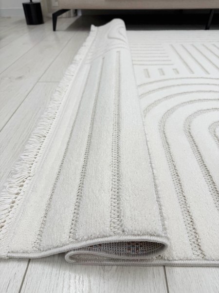 Изображение товара Ковер Radjab Carpet Поло Прямоугольник PL 255 / 12518RK (1.6x3, Cream)