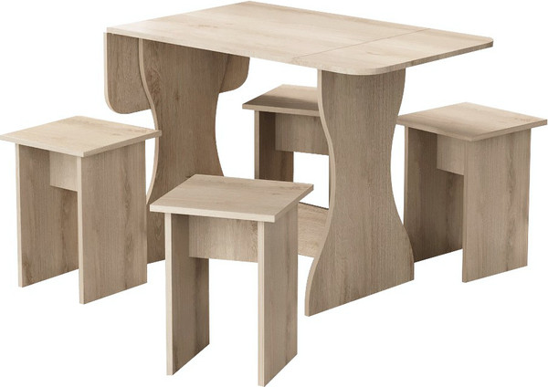 Изображение товара Обеденная группа Артём-Мебель Остин СН-130 ДСП  (дуб экспрессив песочный)