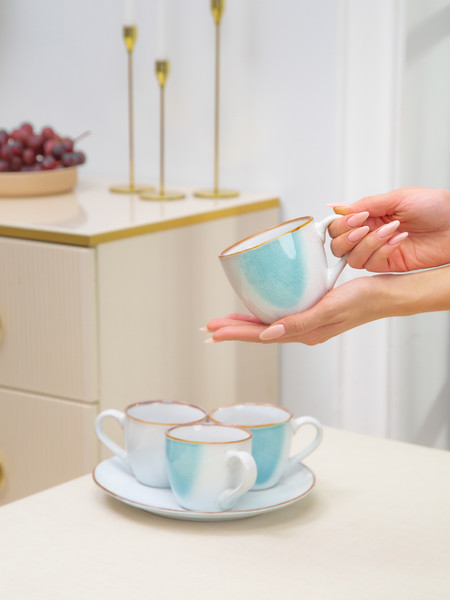 Изображение товара Набор столовой посуды JEWEL Айсберг ПС0039-44 (16пр)